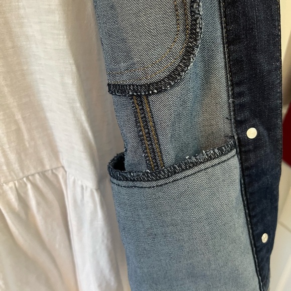 Old Navy casual tier dress with Lee denim jacket - Picture 5 of 5